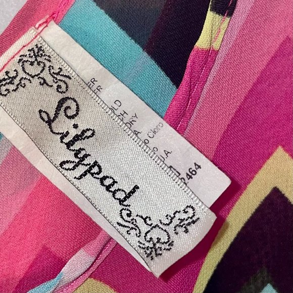 Lilypad Back Bow Semi-Sheer Tank - Picture 9 of 14